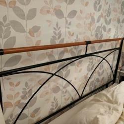 King size divan storage bed with 2 drawers and headboard