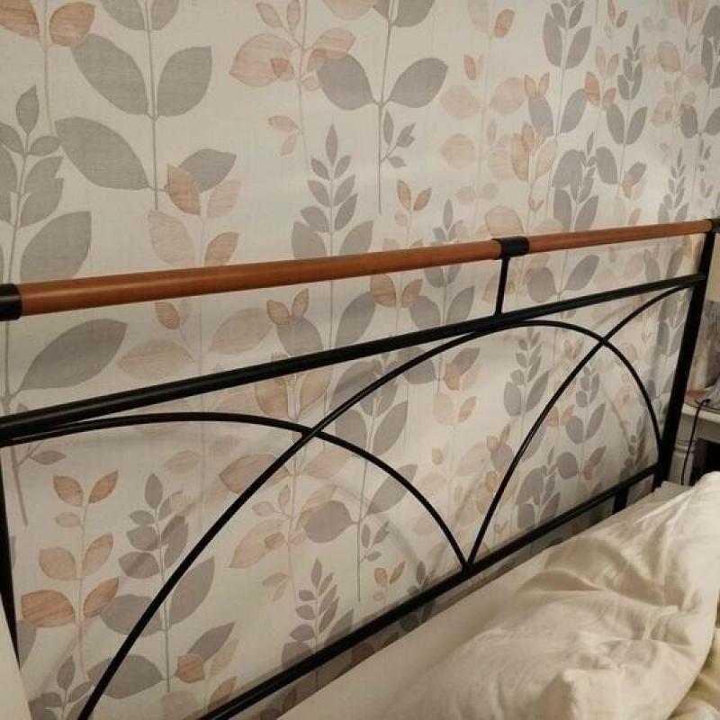 King size divan storage bed with 2 drawers and headboard