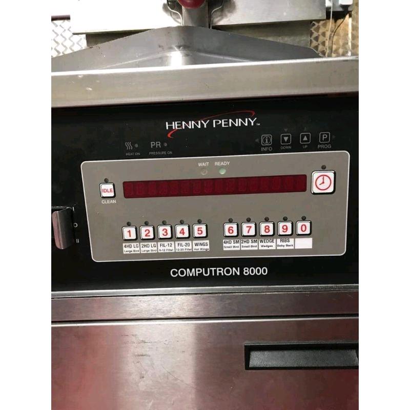 Henny penny chicken display