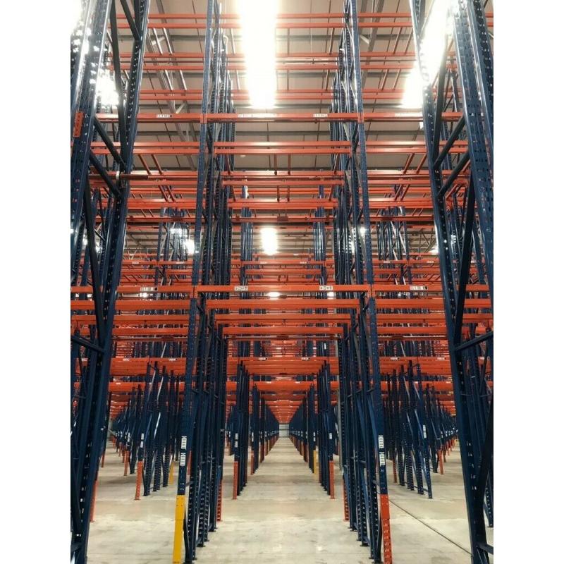 job lot redirack pallet racking 1000 bays available!! AS NEW( storage , shelving )
