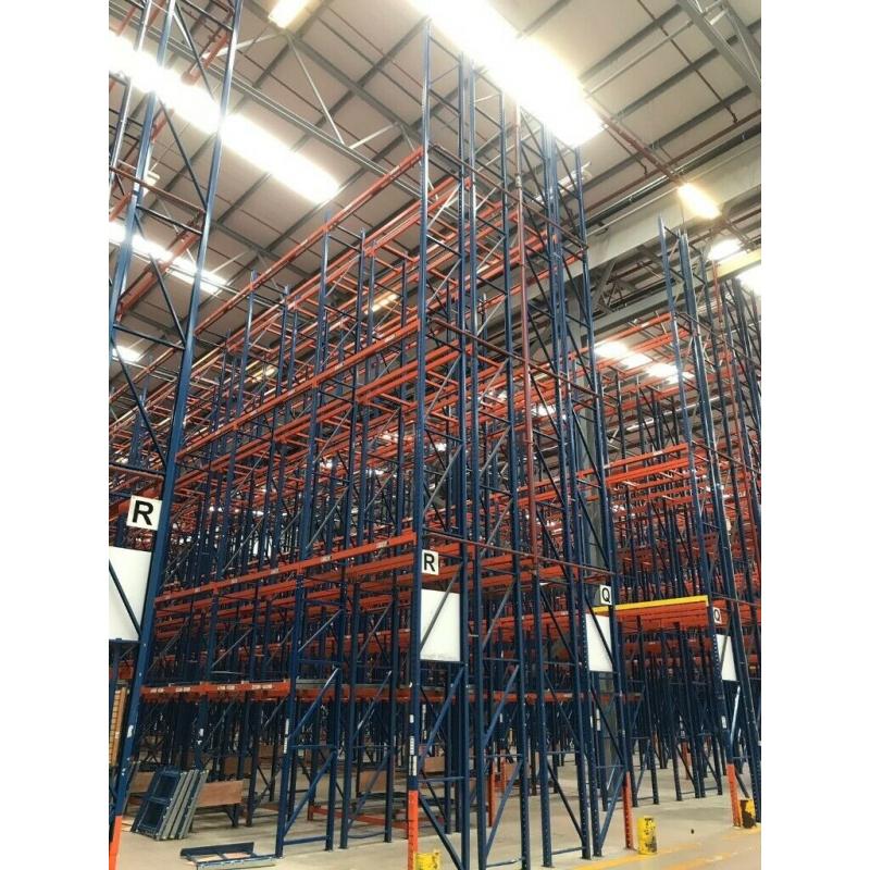 job lot redirack pallet racking 1000 bays available!! AS NEW( storage , shelving )