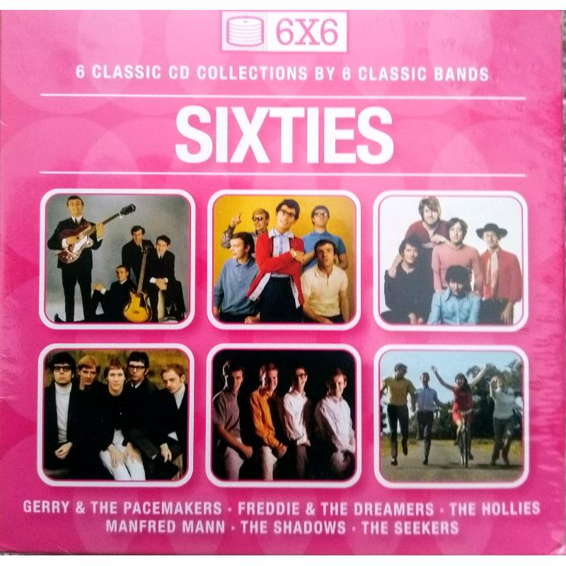 6 CD 'Sixties" Box Set by 6 Classic Sixties Groups - NEW