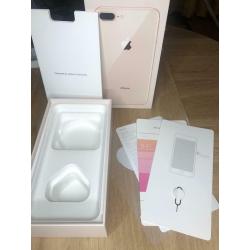 iPhone 8 Plus gold 64GB - BOX ONLY