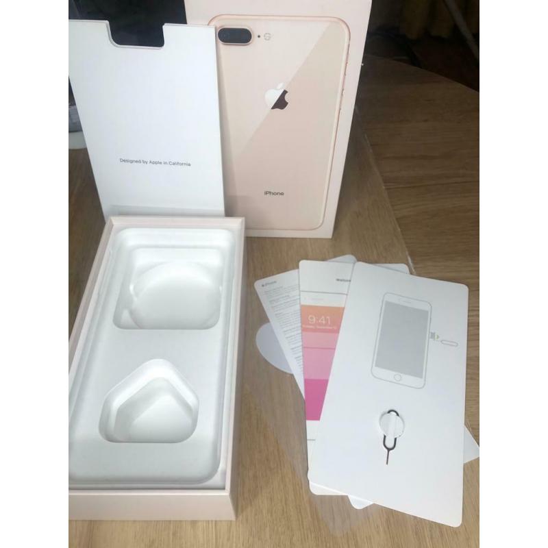 iPhone 8 Plus gold 64GB - BOX ONLY