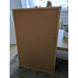 Cork notice board