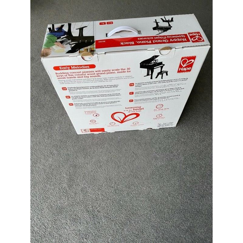 Brand New Children?s Hape Piano & Stool