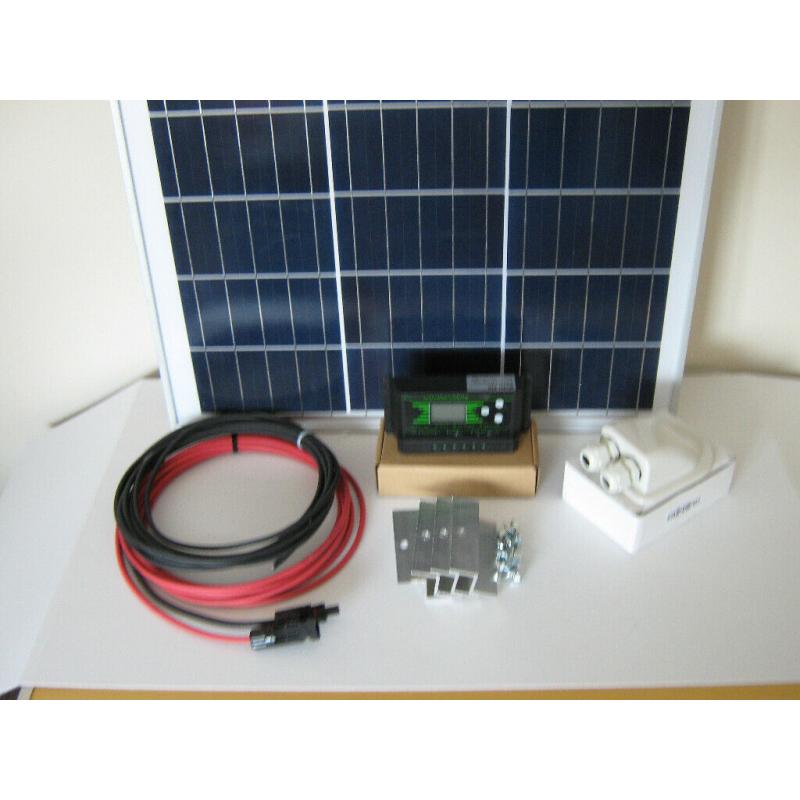 100W solar panel Kit caravan campervan motorhome 12v 10A controller