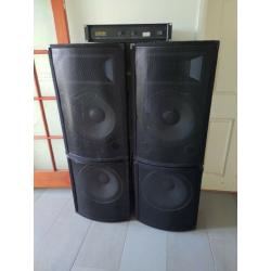 15 inch 900W speakers(3 way) + 1000W amplifier [ EMINENCE SERIE AMERICAN STANDARD KAPPA 15A ]