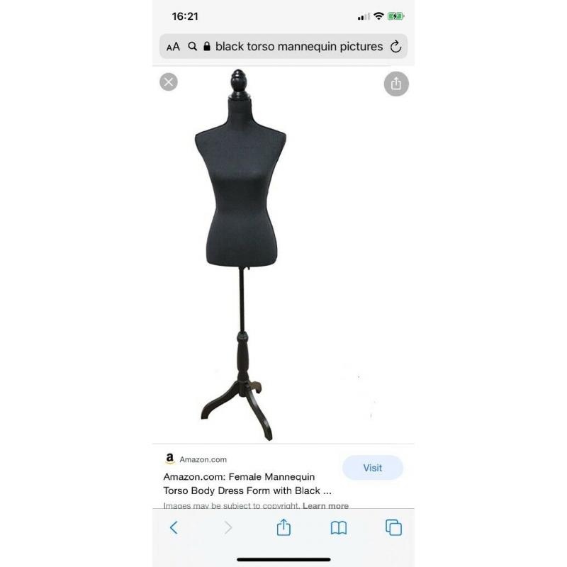 Bran new in box black Mannequin