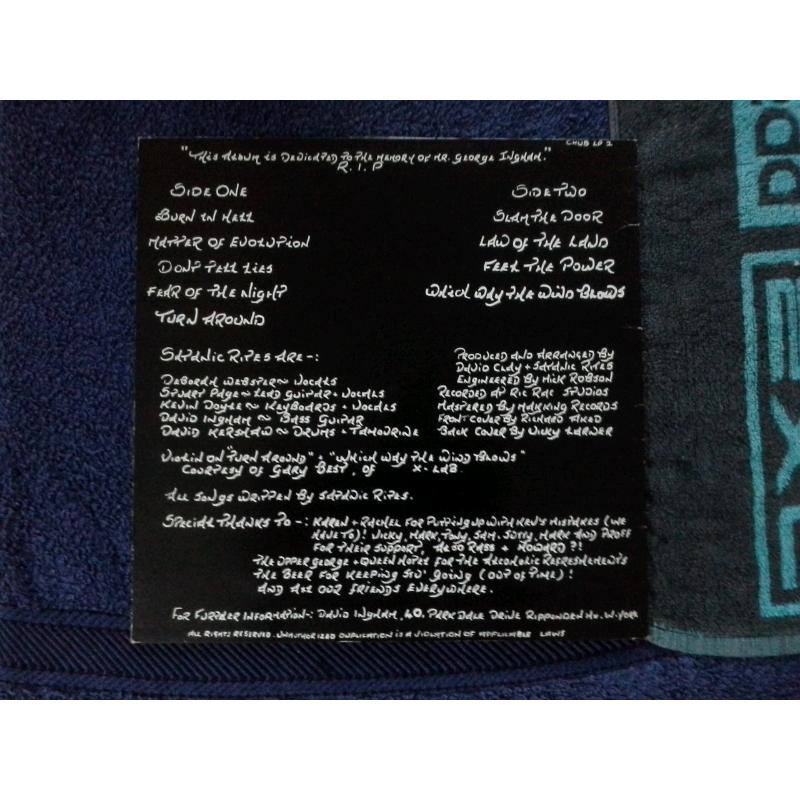 SATANIC RITES. WHICH WAY THE WIND BLOWS. LP