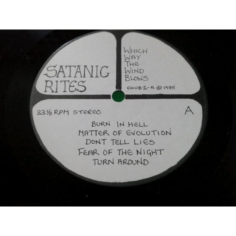 SATANIC RITES. WHICH WAY THE WIND BLOWS. LP