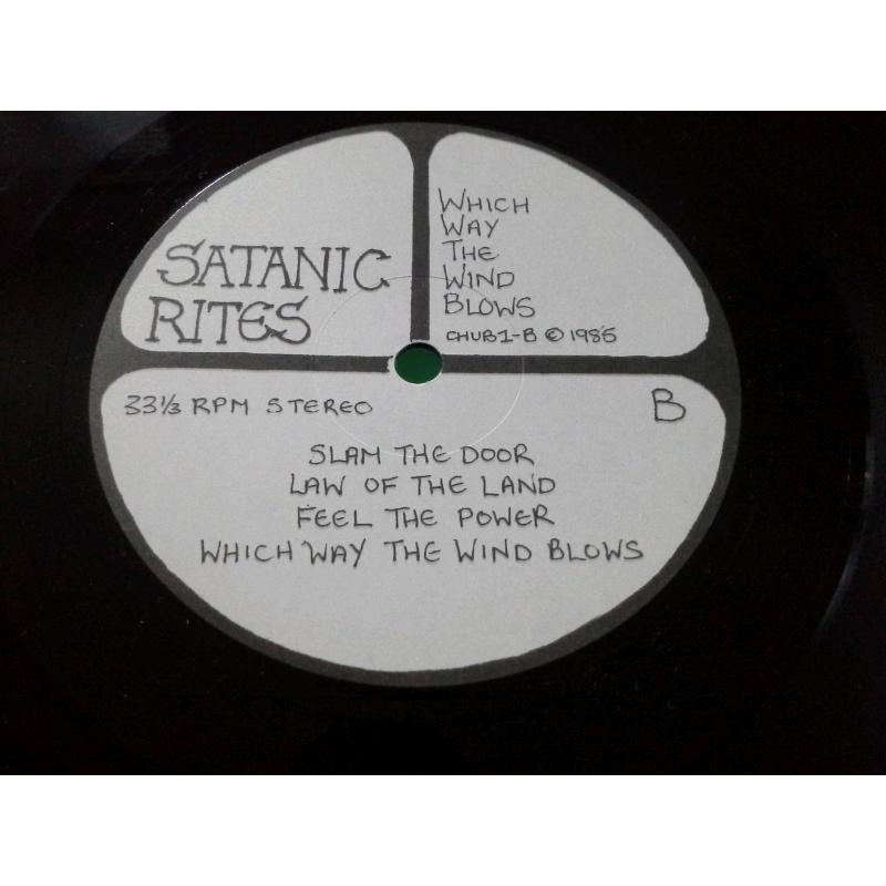 SATANIC RITES. WHICH WAY THE WIND BLOWS. LP