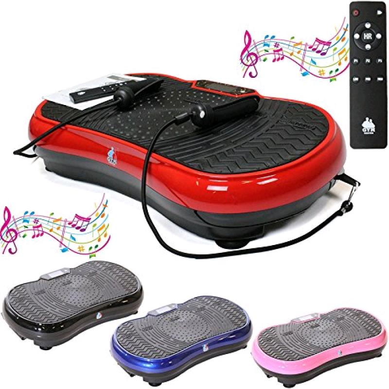 Gym Master 2700W Crazy Fit Vibration Plate With MP3 Bluetooth