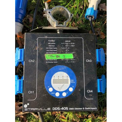 Stairville DDS-405 DMX Dimmer & Switchpack