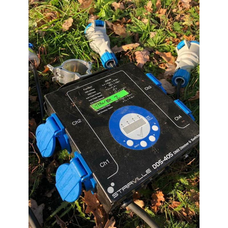 Stairville DDS-405 DMX Dimmer & Switchpack