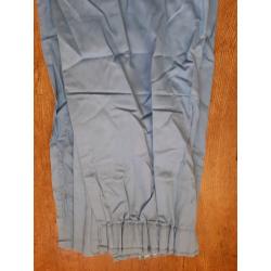 Pair pale blue curtains