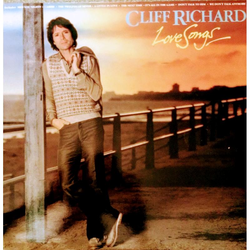 Cliff Richard - Love Songs. Vinyl LP Record Album.