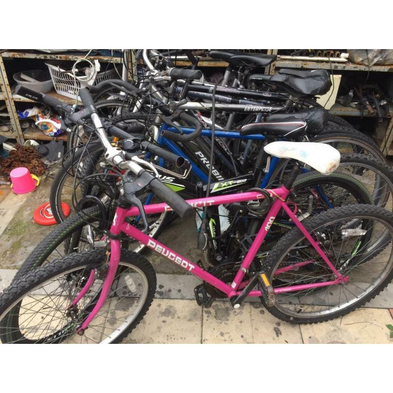 Any parts or whole bike Tested serviced exchange rent repair sell Best hybrid