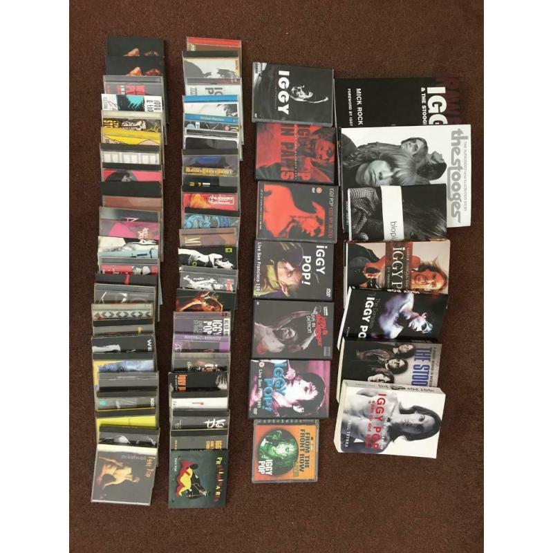 IGGY POP COLLECTION. SOLD
