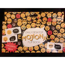 Daily Desktop EMOJIONAL Flip Book (Christmas Gift Idea)