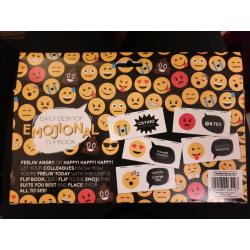 Daily Desktop EMOJIONAL Flip Book (Christmas Gift Idea)