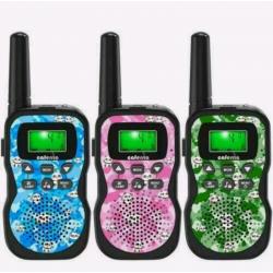 Set of 3 Walkie Talkies Kids 22 Channel Radio 3 KM Range. RRP ?50