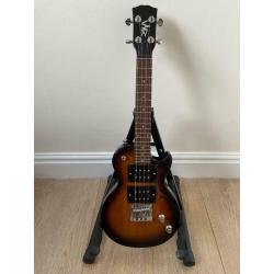 Risa LP Style Soprano Ukulele Tobacco Sunburst