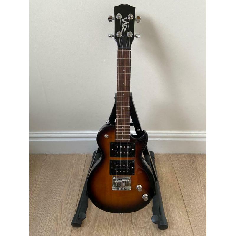 Risa LP Style Soprano Ukulele Tobacco Sunburst