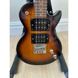 Risa LP Style Soprano Ukulele Tobacco Sunburst