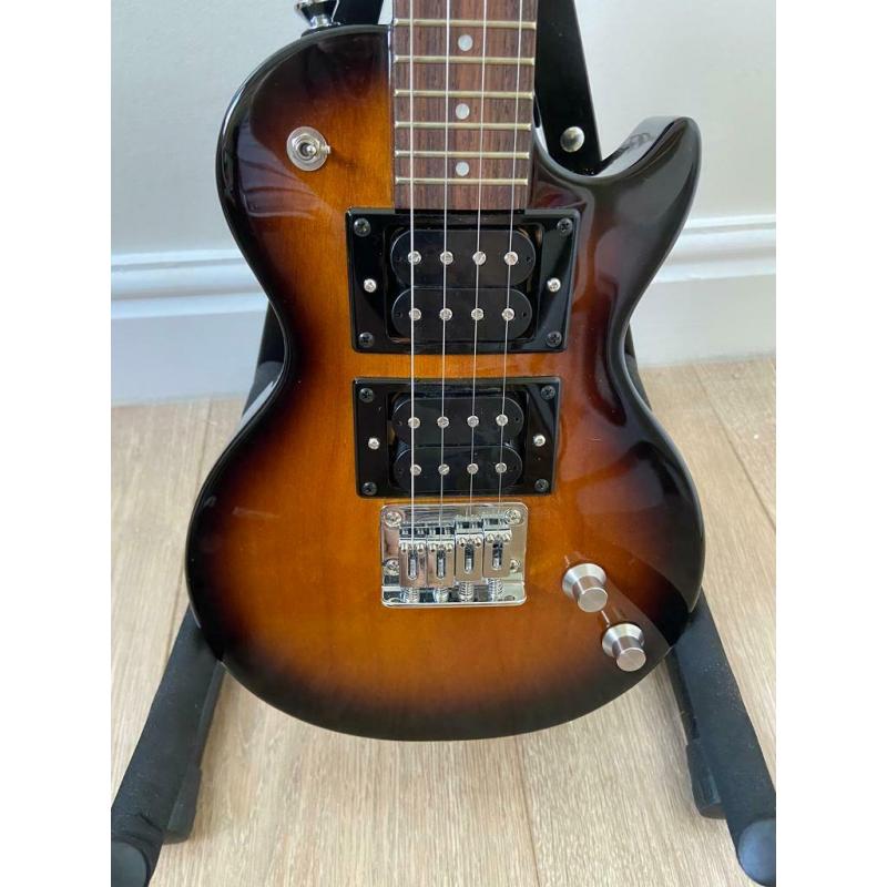 Risa LP Style Soprano Ukulele Tobacco Sunburst