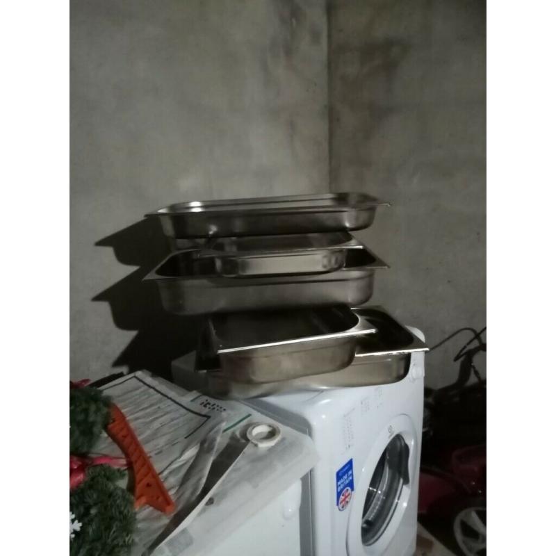 Gastronorm Pans Stainless Steel Gastro Container Tray Bain Marie Food Pot