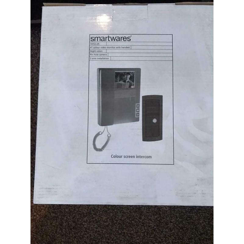 Brand new boxed intercom system smart-wares