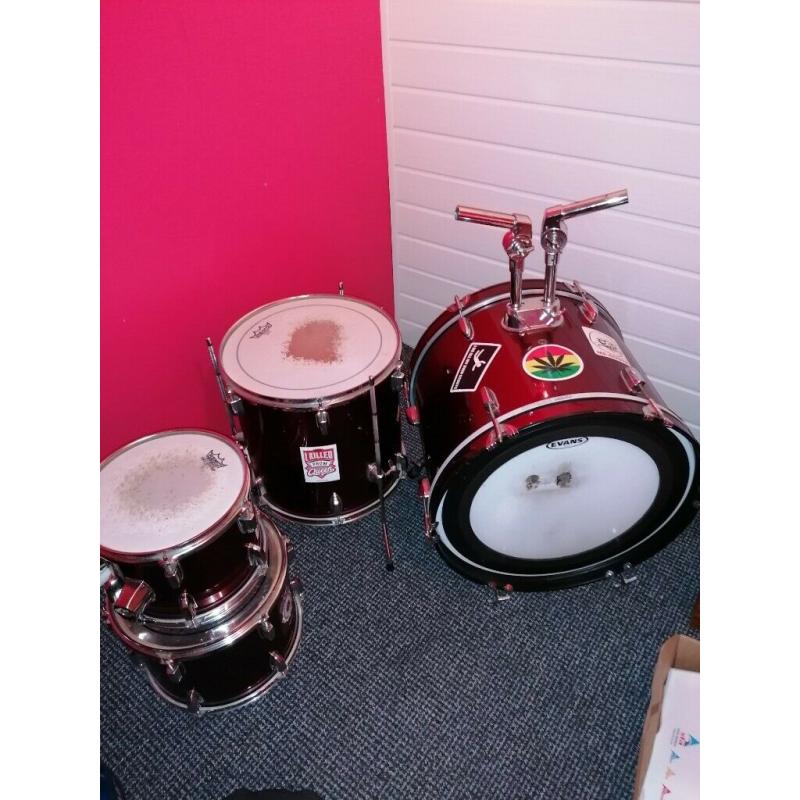 4 piece drum set