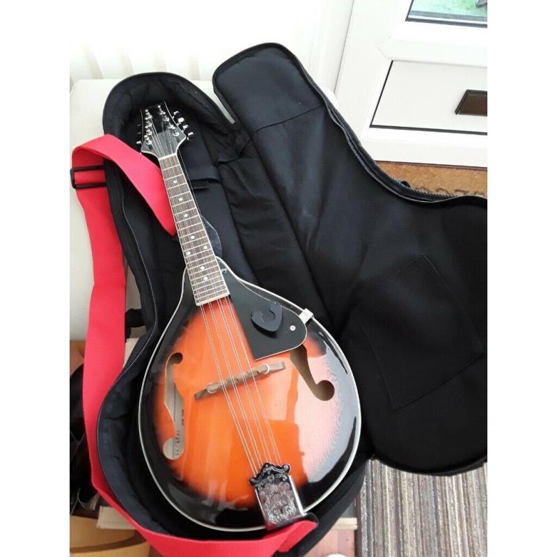 Brand New Stagg M20 Traditional Bluegrass Mandolin - Violinburst
