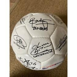 Signed Football