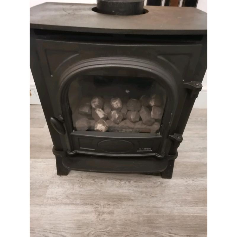 Gazco Stockton 5 Log Burner Wood Stove LPG/GAS Good Condition
