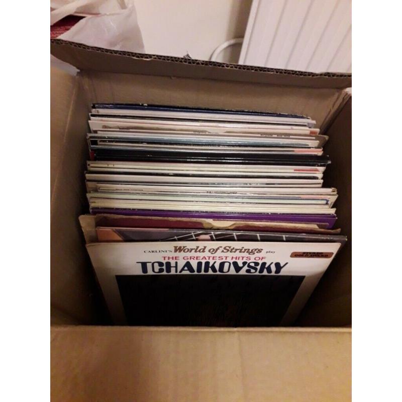 More than 55 Classical LPs Job lot various artists (see list)