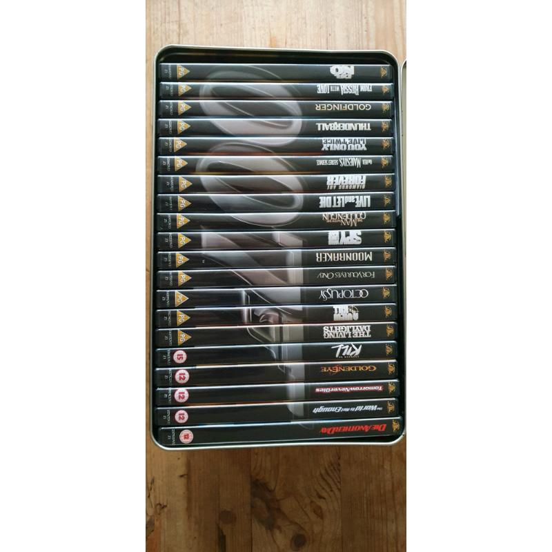 Christmas Gift- James Bond DVD set