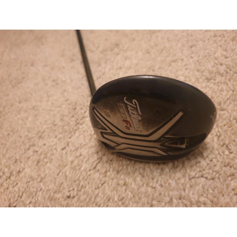 Titliest 3 Wood 917 F2 15 degree. Stiff
