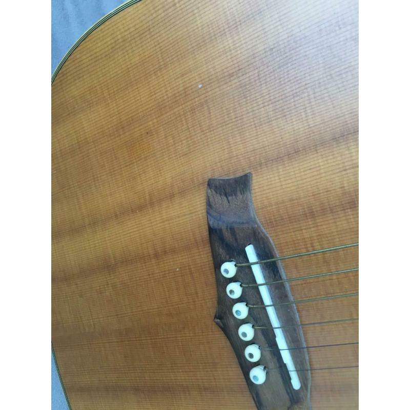 Tangle wood acoustic guitar