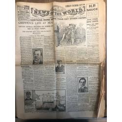 Genuine and Complete News Of The World dated the 31st of July 1910