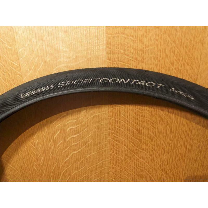 2x Continental Sport Contact 700x32c Road tyres