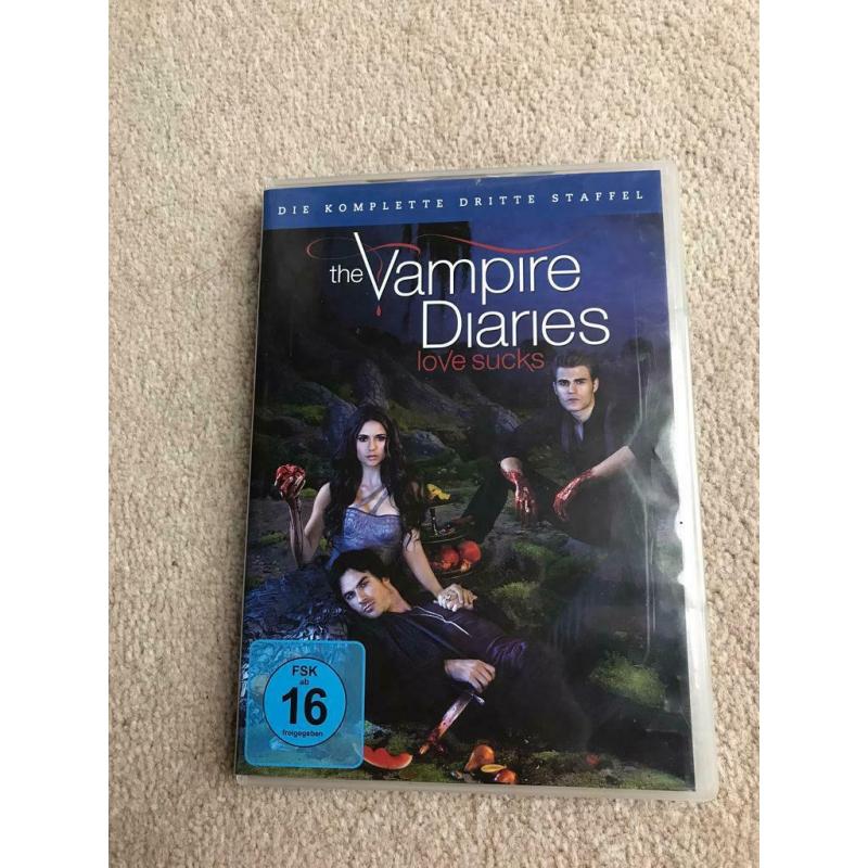 The Vampire Diaries Season 3 DVD?s Complete