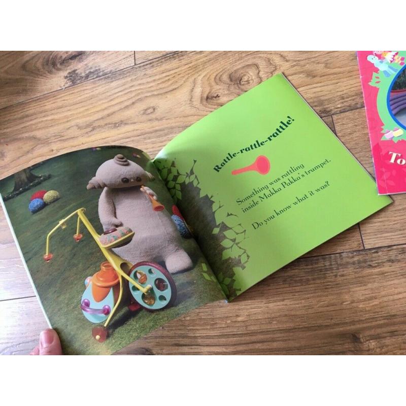 4 x In the night garden books by Andrew Davenport: Very Good Condition