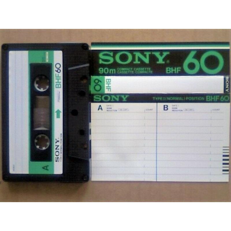 VERY RARE SONY BHF 60 PENULTIMATE PREMIUM TYPE 1 CASSETTE TAPES 1978-1981. JOB LOT OR SOLO SALES.