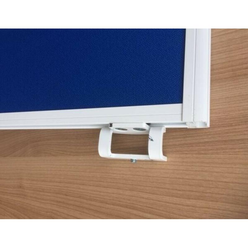 office divider partition blue white 100cm