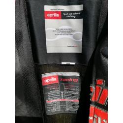 Aprilia racing motorcycle leathers