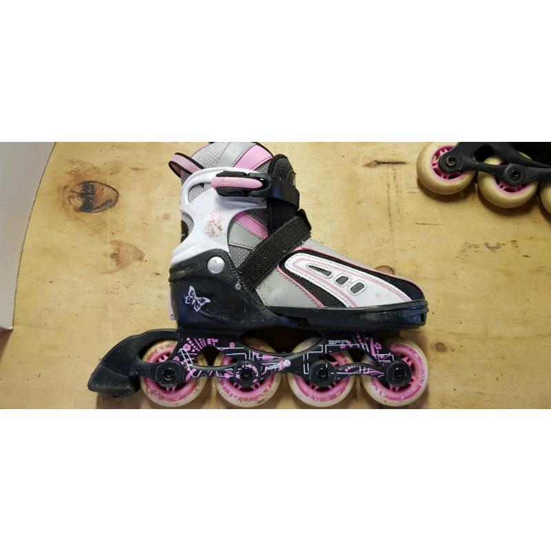 SFR Vortex Inline girls adjustable skates