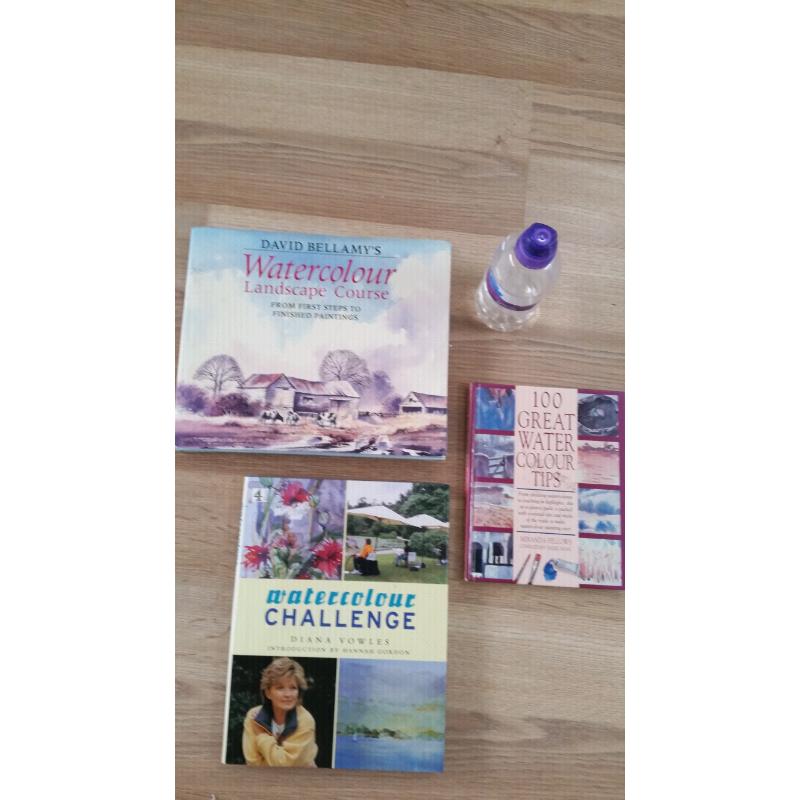 WATERCOLOUR ART BOOKS