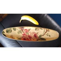 1950's floral serving tray - excellent condition